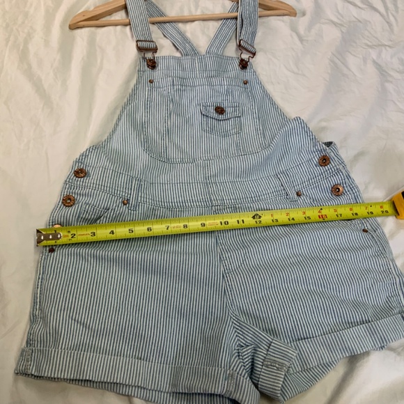 Denim Overall Shorts women’s size 6 (UK 10) - Picture 9 of 14
